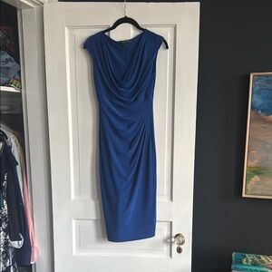 Ralph Lauren Blue Midi Dress